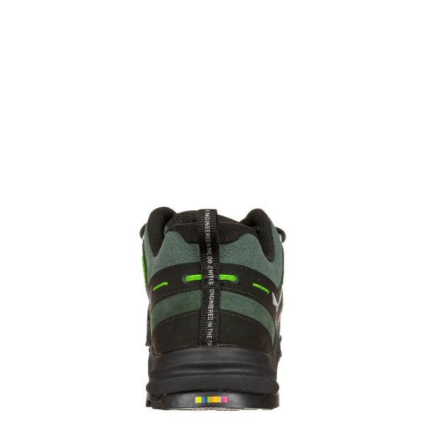 Купить ботинки salewa ms wildfire leather raw green/black в Луганске