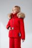 Куртка горнолыжная Poivre Blanc с иск.мехом W21-1003-JRGL/A красный в Луганске
