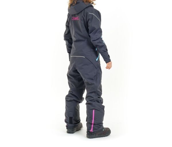 Комбинезон сноубордический Dragonfly Premium Woman Black-Pink 2023 в Луганске