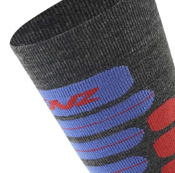 Купить Носки LENZ Skiing Kids Grey/Red/Blue в Луганске