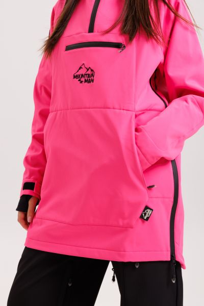 Анорак сноубордический MountainMan Barbie розовый неон в Луганске
