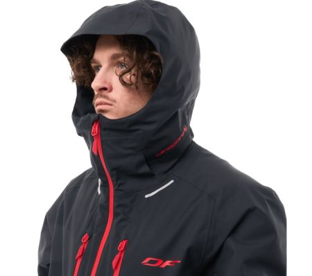 Куртка горнолыжная Dragonfly утепленная Gravity Man Black-Red в Луганске