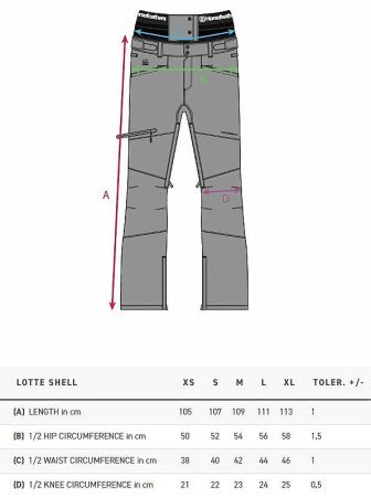 Штаны сноубордические Lotte Pants black HORSEFEATHERS в Луганске