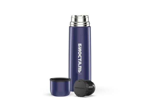 Термос Биосталь 1л.с узкой горловиной ночное небо NB-1000N