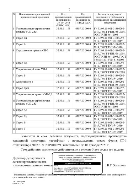  Строп аВдрег (веревка,КА3,КА3,КТ1) в Луганске  