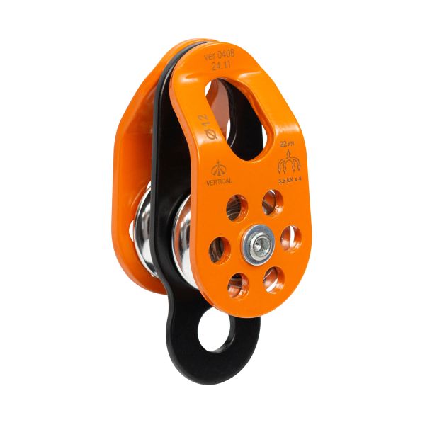  Блок-ролик Вертикаль двойной дюралевый с подшипником в Луганске  