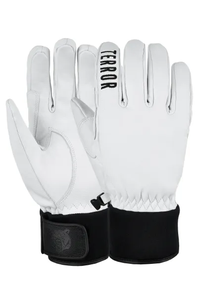 Перчатки Terror-Leather Gloves Black в Луганске