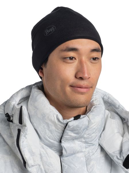 Шапка Buff Polar&Ecostretch Solid Black в Луганске