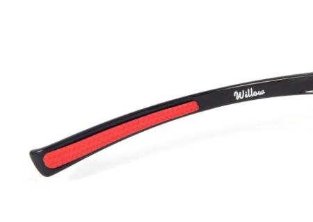 Купить Очки Следопыт гибкие Willow в футляре,линзы grey with red revo в Луганске