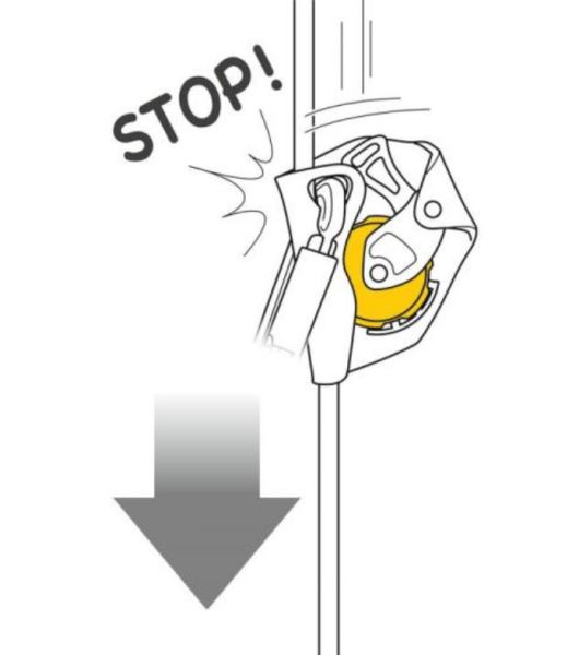  Страховочное устройство Petzl ASAP желтый в Луганске  